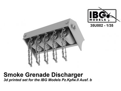 IBG 1/35 Smoke Grenade Discharger 3d printed set