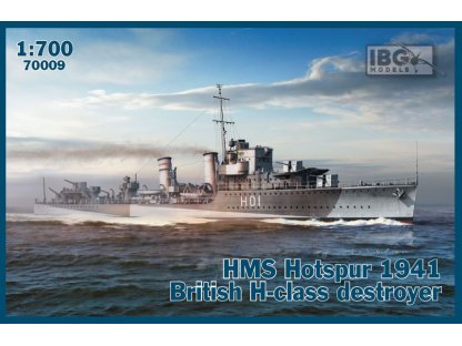 IBG 1/700 HMS Hotspur 1941 Brit. H-class destroyer