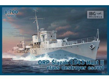 IBG 1/700 ORP Ślązak Mod.1943 Hunt II class destroyer escort