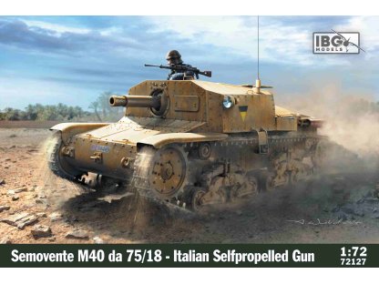 IBG 1/72 72127 Semovente M40 da 75/18 - Italian SPG