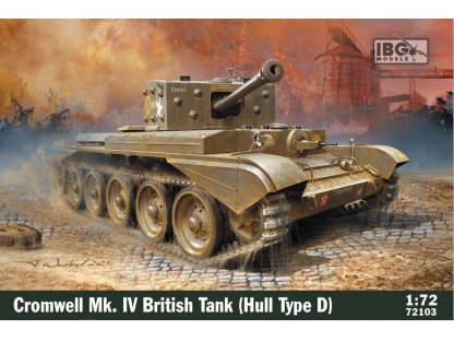 IBG 1/72 Cromwell Mk.IV British Tank (Hull Type D)