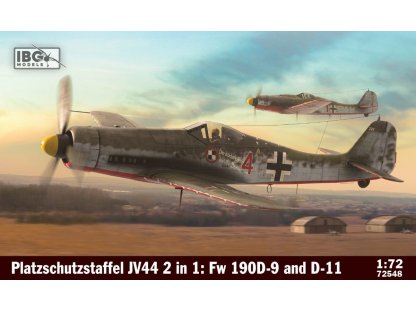 IBG 1/72 Platzschutzstaffel JV44 (Fw 190D-9&D-11) Dual Combo