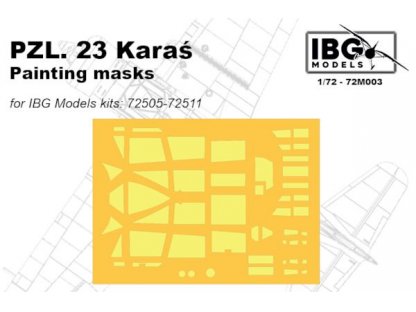IBG 1/72 PZL.23 Karaś Painting Masks
