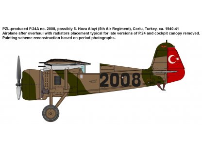 IBG 1/72 PZL P.24A/F Fighter in Turkish Service