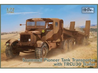 IBG 1/72 Scammel Pioneer with TRMU30 Trailer