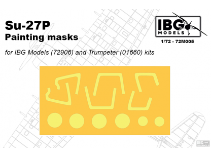 IBG 1/72 Su-27P Painting Masks for IBG72906 and TRU01660