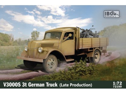 IBG 72150 1/72 V3000S 3t German Truck (Late Production)