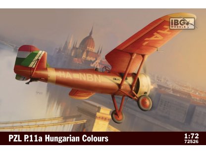 IBG 72526 1/72 PZL P.11a Hungarian Colours