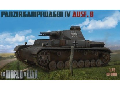 IBG WORLD AT WAR 1/72 No.008 Pz.Kpfw.IV Ausf.B