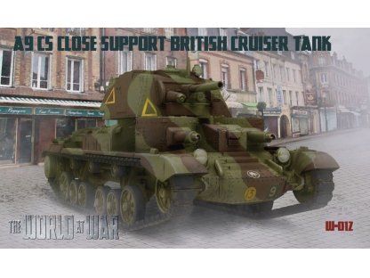 IBG WORLD AT WAR 1/72 No.012 A9 CS Close Supp British Cruiser Tank