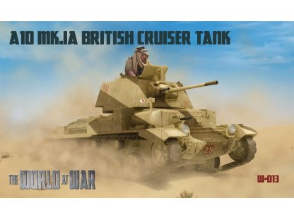 IBG WORLD AT WAR 1/72 No.013 A10 Mk.Ia Britsh Cruiser Tank