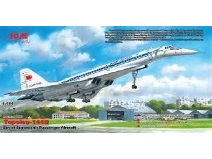 ICM 1/144 Tu-144D Passengers Aircraft