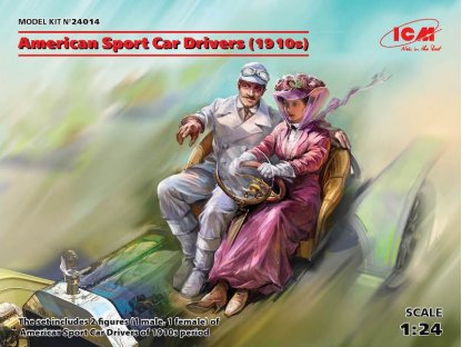 ICM 1/24 American Sport Car Drivers 1910