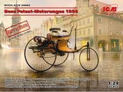 ICM 1/24 Benz Patent-Motorwagen 1886 (EASY version)