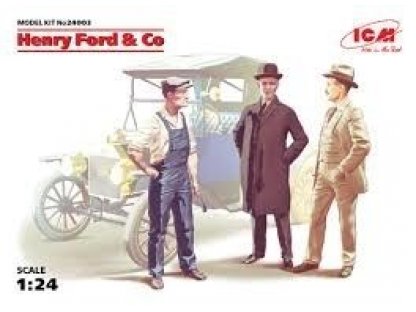 ICM 1/24 Henry Ford   Co ( 3 Figures)