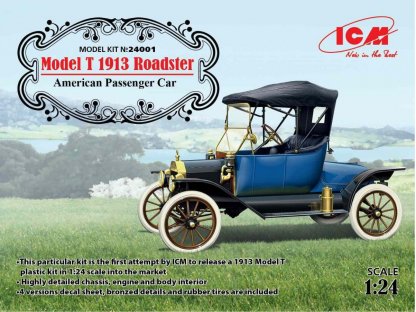 ICM 1/24 Model T 1913 Roadster