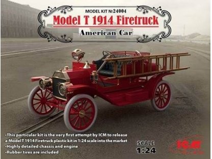 ICM 1/24 Model T 1914 Firetruck