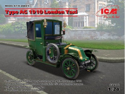 ICM 1/24 Renault Type AG 1910 London Taxi