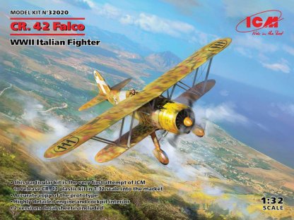 ICM 1/32 CR.42 Falco, WWII Italian Fighter