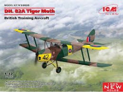 ICM 1/32 D.H. 82A Tiger Moth, British Training Aircraft