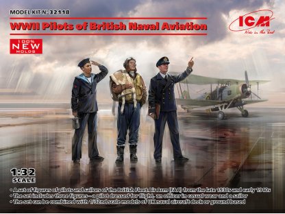 ICM 1/32 WWII Pilots of British Naval Aviation