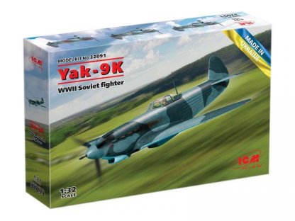 ICM 1/32 Yak-9K, WWII Soviet fighter