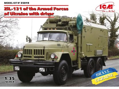 ICM 1/35 35019 ZiL-131 with Driver Armed Forces of Ukraine