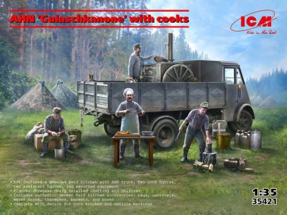 ICM 1/35 AHN Gulaschkanone with cooks & accessories