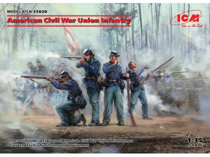 ICM 1/35 American Civil War Union Infantry