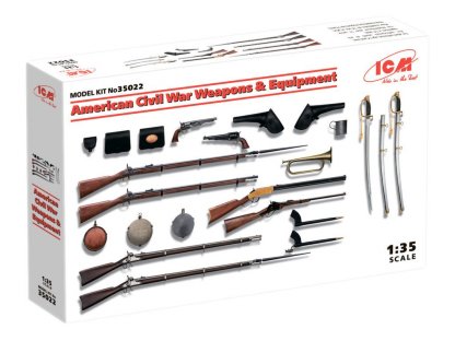 ICM 1/35 American Civil War Weapons   Equipment