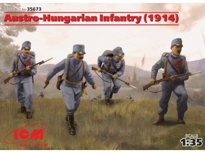 ICM 1/35 Austro-Hungarian Infantry 4 F.