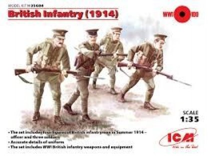 ICM 1/35 British Infantry 1914