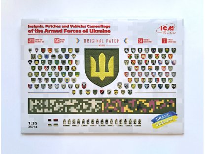 ICM 1/35 Chevrons of Personnel & Camouflage Military Vehicles