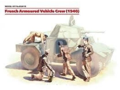 ICM 1/35 French Armoured Vehicle Crew