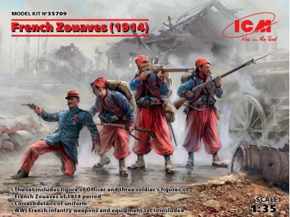 ICM 1/35 French Zouaves (1914)