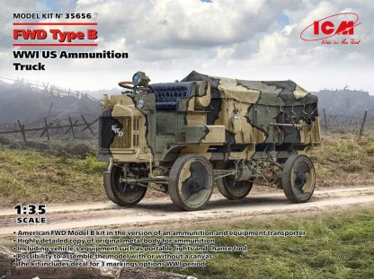 ICM 1/35 FWD Type B WWI US Ammunition Truck