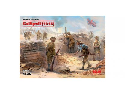 ICM 1/35 Gallipoli ModelSET (1915)