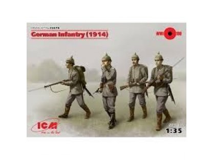ICM 1/35 German Infantry 1914