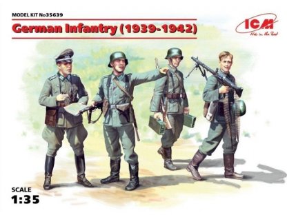 ICM 1/35  German Infantry (1939-1941) 4 fig.