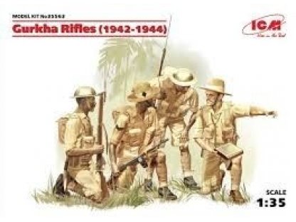 ICM 1/35 Gurkha Rifles ( 1944 ) - 4 Figures