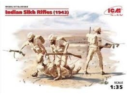 ICM 1/35 Indian Sikh Rifles 1942
