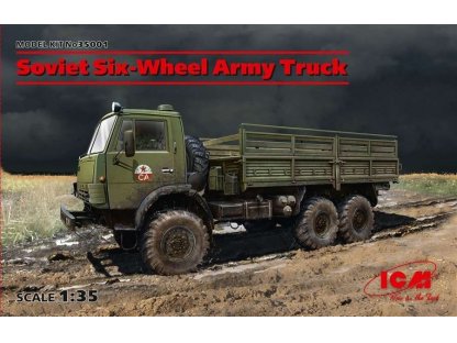 ICM 1/35 Kamaz 6 Wheel Army Truck