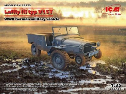 ICM 1/35 Laffly (f) typ V15T, WWII German military vehicle