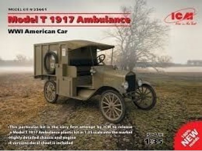 ICM 1/35  Model T 1917 Ambulance WWI