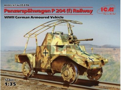 ICM 1/35 Panzerspahwagen P204(f) Railway