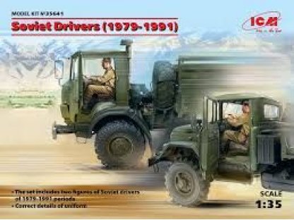 ICM 1/35 Soviet Drivers 1979-91