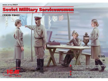 ICM 1/35 Soviet Military Servicewoma