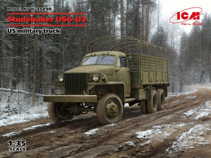 ICM 1/35 Studebaker US6-U3 US Military Truck