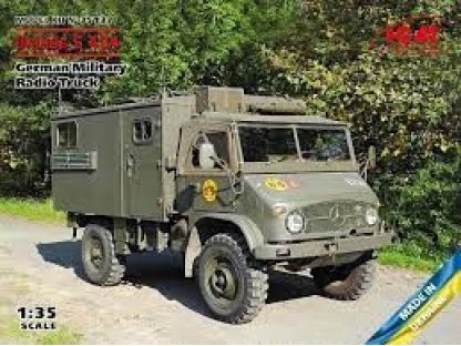 ICM 1/35 Unimog S 404 German Military Radio Truck
