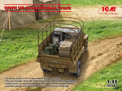 ICM 1/35 US Army WWII Kitchen Truck